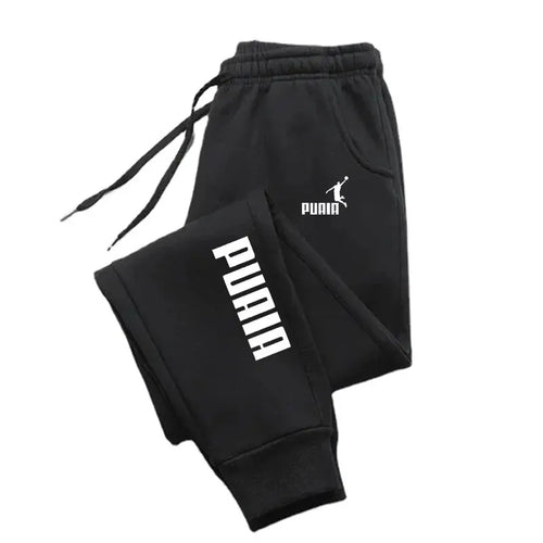 PUAIA Printed Men's Sweatpants Spring Autumn Jogging Trousers Fitness